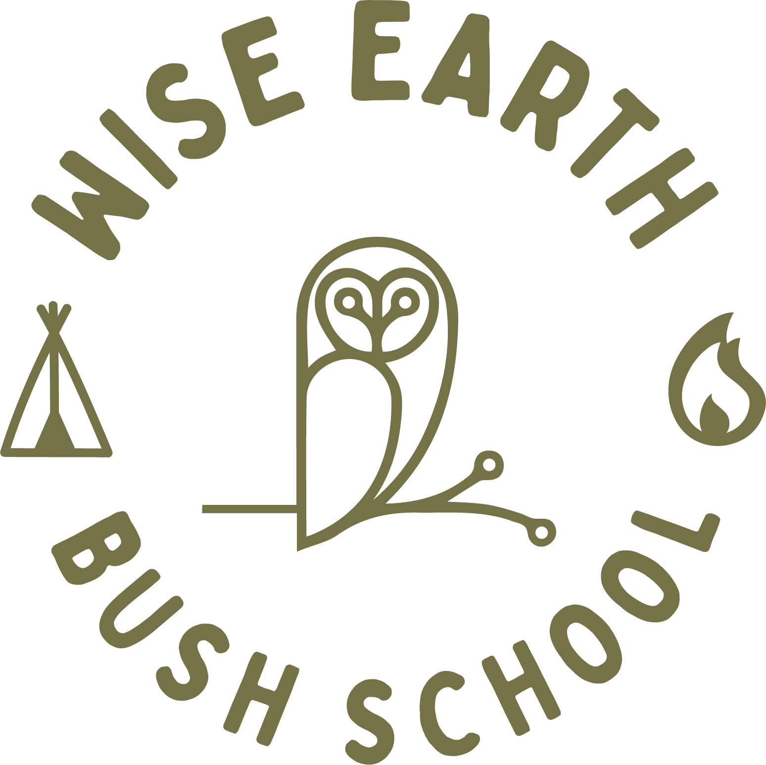 Wise Earth Bush School Logo